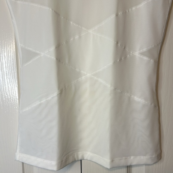Men’s Compression Top Size Large White - Picture 3 of 9